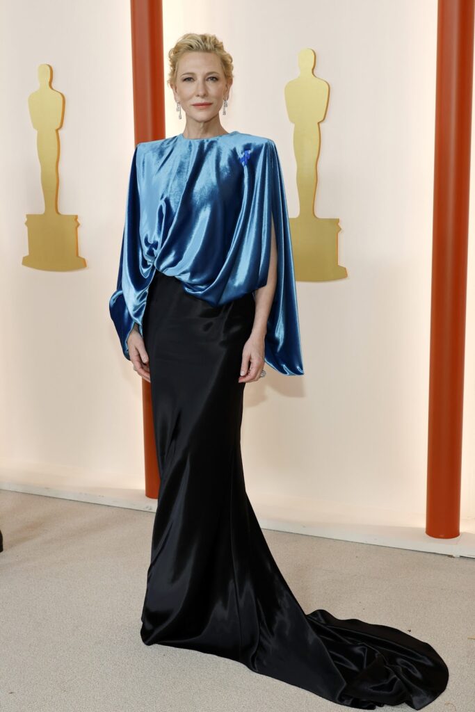 Cate Blanchett v kreaci Louis Vuitton.